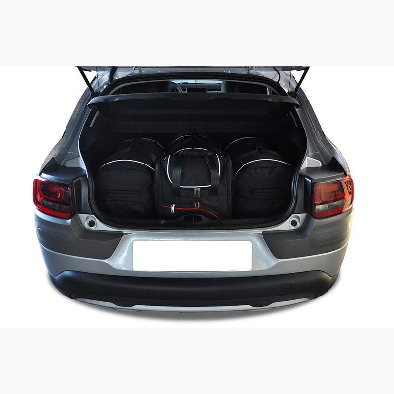 Zestaw toreb do bagażnika KJUST Citroen C4 Cactus 2014-2017 4 szt. czarny 13