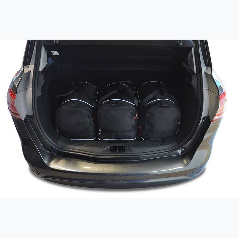 Zestaw toreb do bagażnika KJUST Ford B-Max 2012-2017 3 szt. czarny 12