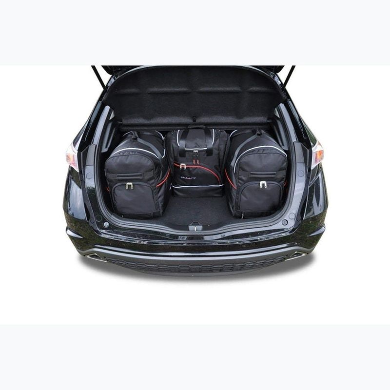 Zestaw toreb do bagażnika KJUST Honda Civic Hatchback 2006-2011 4 szt. czarny 12
