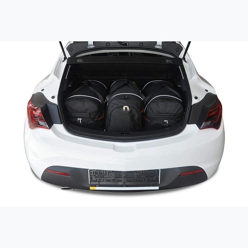 Zestaw toreb do bagażnika KJUST Opel Astra GTC 2011-2015 3 szt. czarny 11