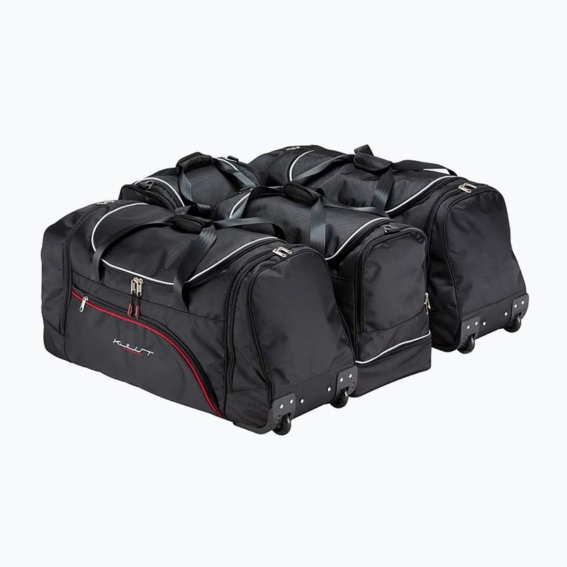 Zestaw toreb do bagażnika KJUST Seat Leon ST 2013-2020 4 szt. czarny 2