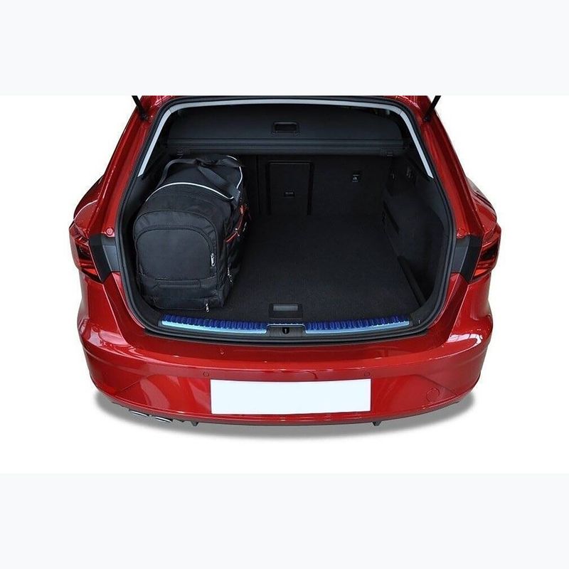 Zestaw toreb do bagażnika KJUST Seat Leon ST 2013-2020 4 szt. czarny 16