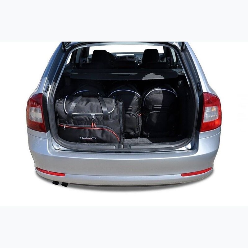 Zestaw toreb do bagażnika KJUST Skoda Octavia Kombi 2004-2013 5 szt. czarny 12