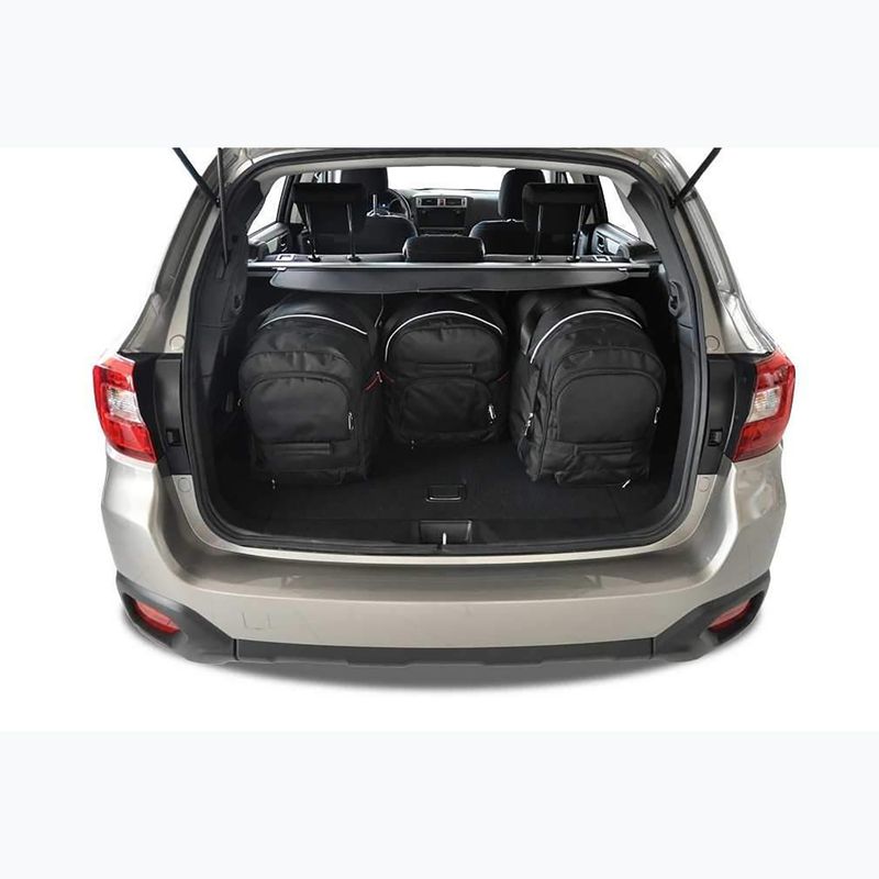 Zestaw toreb do bagażnika KJUST Subaru Outback 2015-2020 4 szt. czarny 13