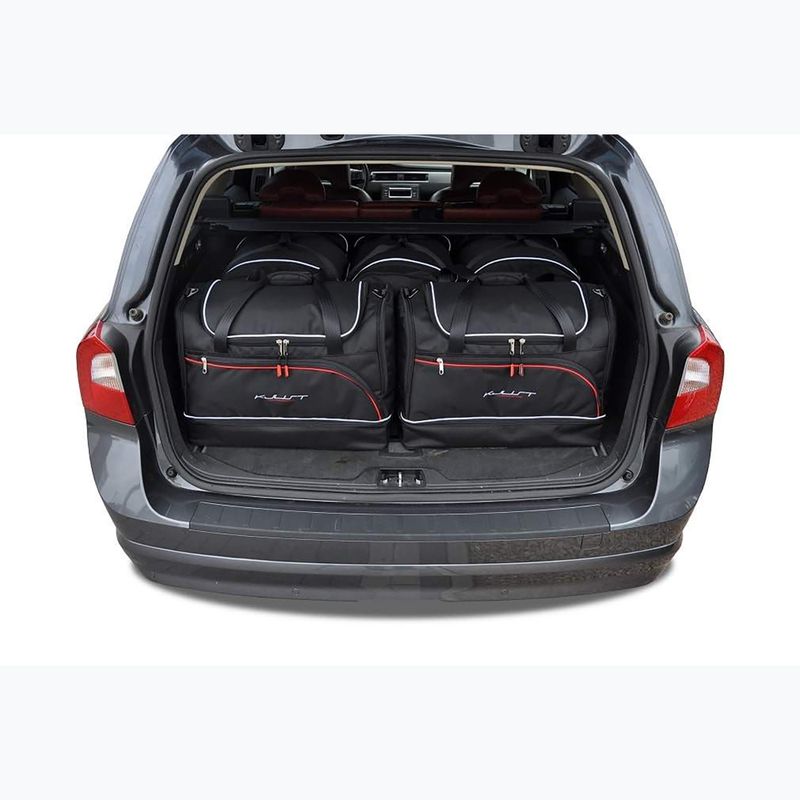 Zestaw Toreb do bagażnika KJUST Volvo V70 2007-2016 5 szt. czarny 16