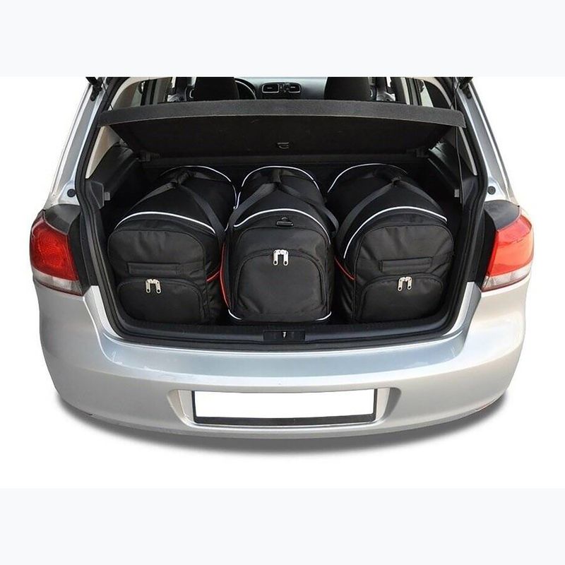 Zestaw toreb do bagażnika KJUST Volkswagen Golf Hatchback 2008-2012 3 szt. czarny 15