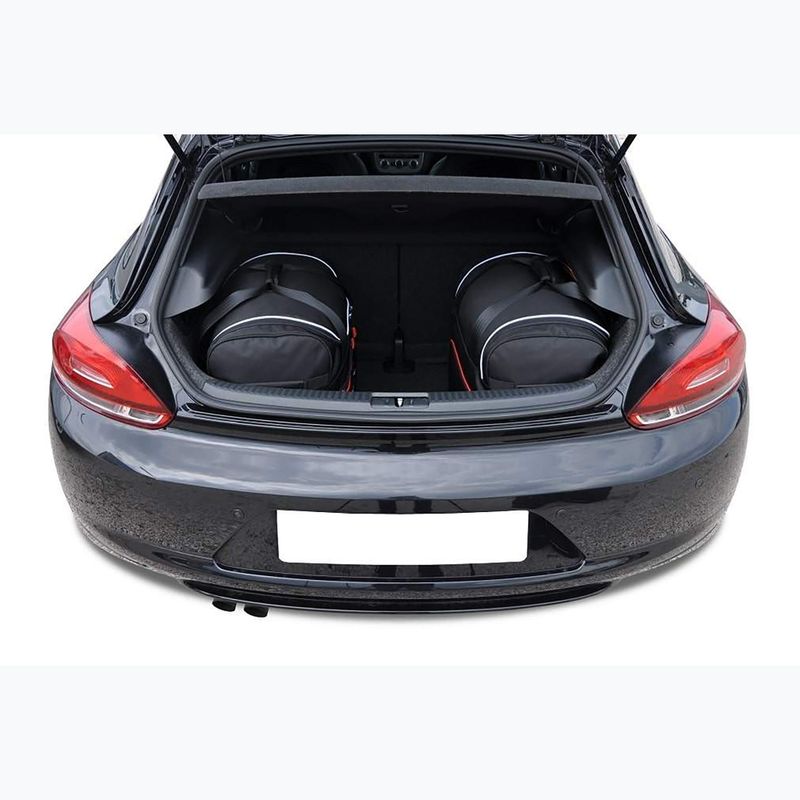 Zestaw toreb do bagażnika KJUST Volkswagen Scirocco 2008-2017 4 szt. czarny 19
