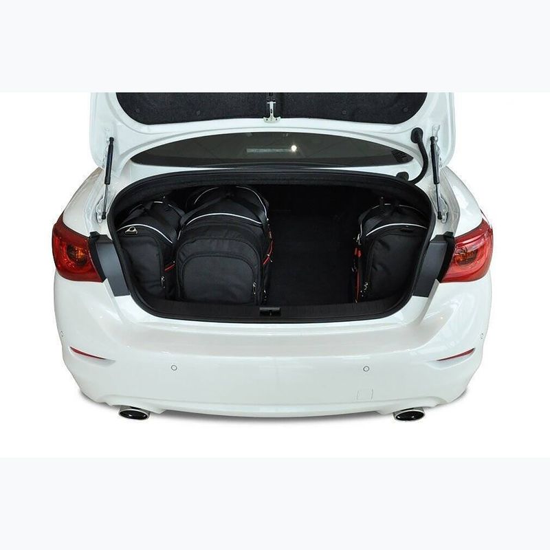 Zestaw toreb do bagażnika KJUST Infiniti Q50 2013-2017 4 szt. czarny 19
