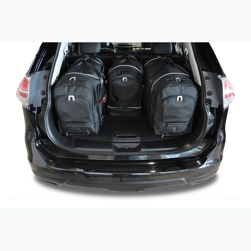 Zestaw toreb do bagażnika KJUST Nissan X-Trail 2014-2022 4 szt. czarny 14