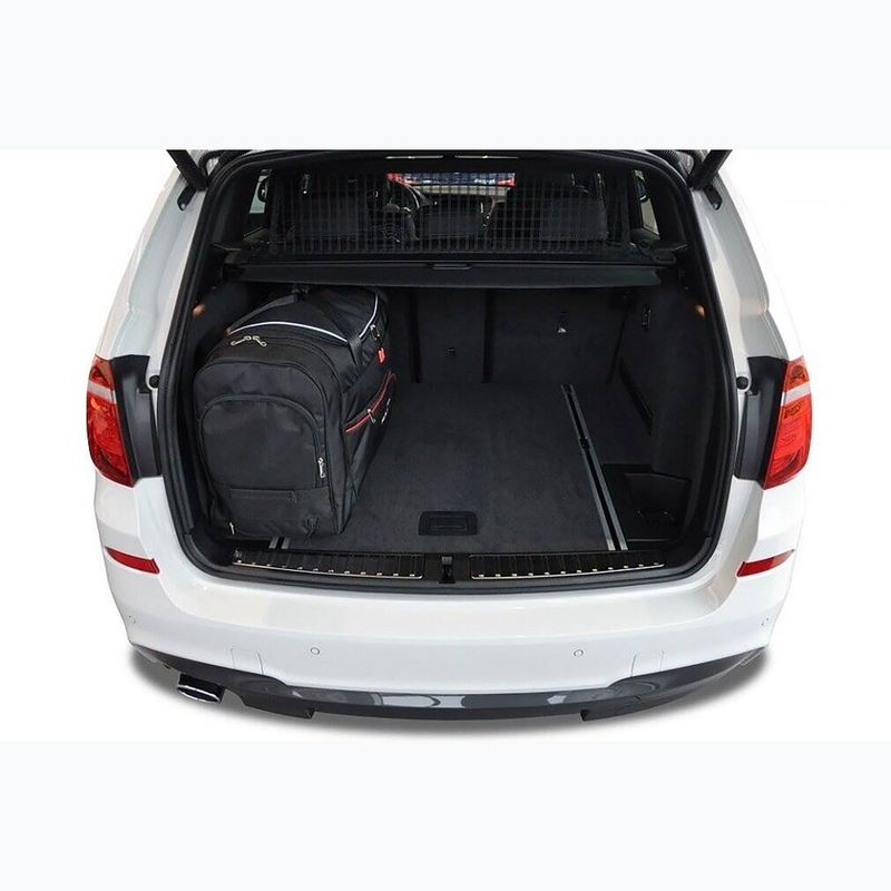 Zestaw toreb do bagażnika KJUST BMW X3 2010-2017 4 szt. czarny 17