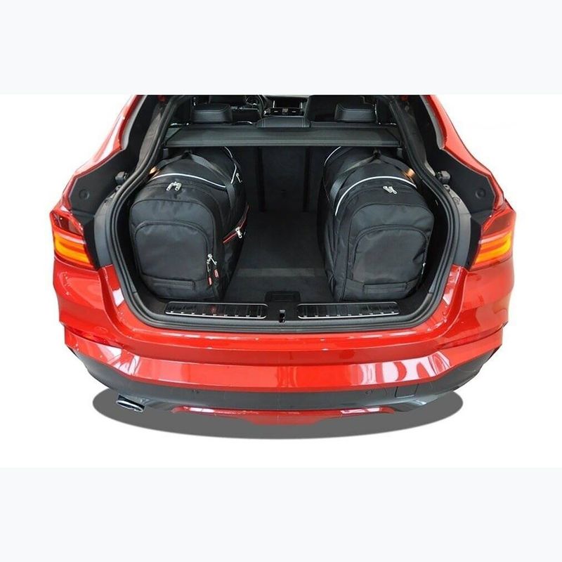 Zestaw toreb do bagażnika KJUST BMW X4 2014-2017 4 szt. czarny 15