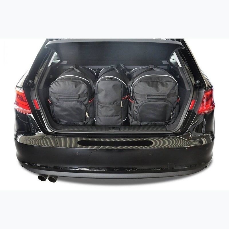 Zestaw toreb do bagażnika KJUST Audi A3 2012-2020 3 szt. czarny 15