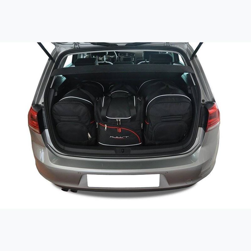 Zestaw toreb do bagażnika KJUST Volkswagen Golf Sportsvan 2013-2020 4 szt. czarny 16