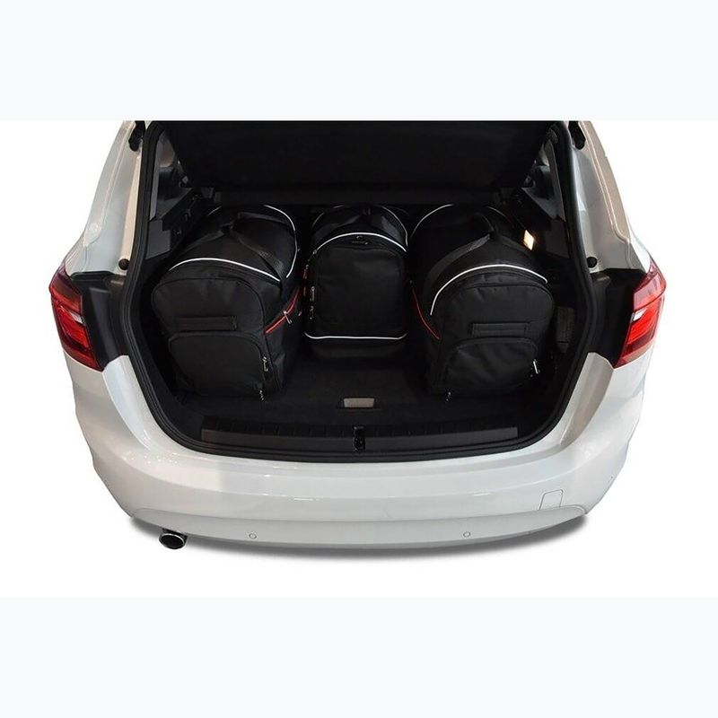 Zestaw toreb do bagażnika KJUST BMW 2 Active Tourer 2014-2021 4 szt. czarny 17