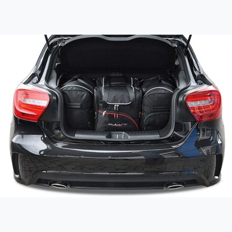 Zestaw toreb do bagażnika KJUST Mercedes-Benz A Hatchback 2012-2017 4 szt. czarny 12