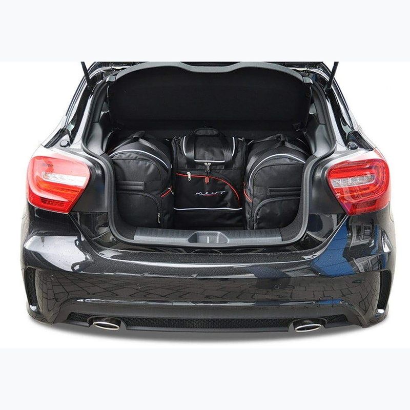 Zestaw toreb do bagażnika KJUST Mercedes-Benz A Hatchback 2012-2017 4 szt. czarny 13