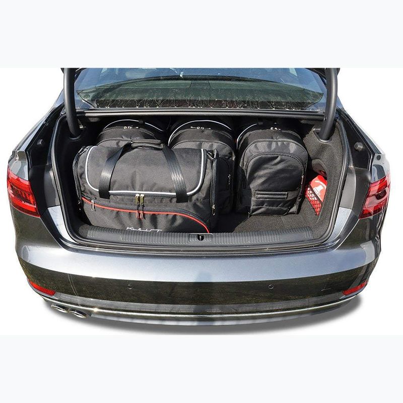 Zestaw toreb do bagażnika KJUST Audi A4 Limousine 2015+ 5 szt. czarny 18