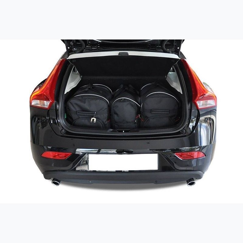 Zestaw toreb do bagażnika KJUST Volvo V40 Hatchback 2012-2019 3 szt. czarny 13