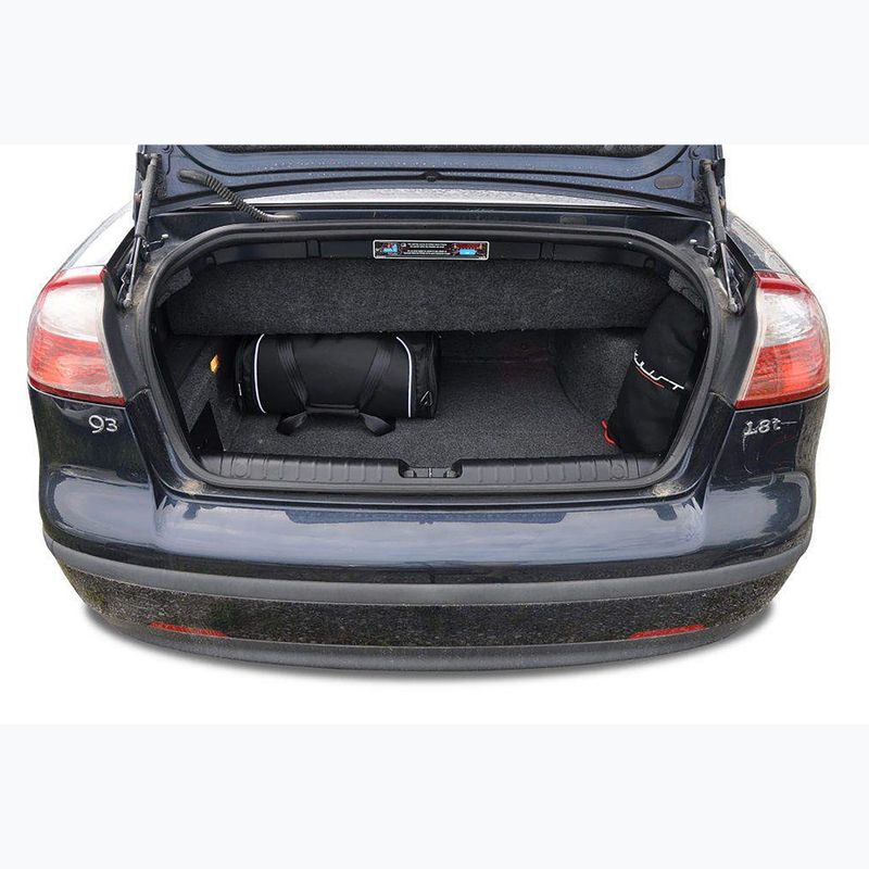 Zestaw toreb do bagażnika KJUST Saab 9-3 Cabrio 2002-2015 4 szt. czarny 19