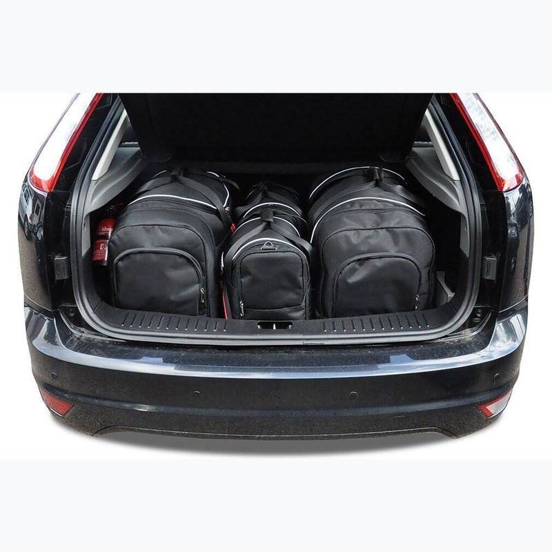 Zestaw toreb do bagażnika KJUST Ford Focus Hatchback 2004-2011 4 szt. czarny 14