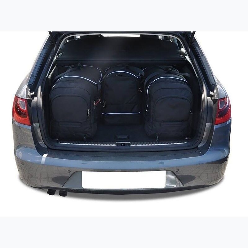 Zestaw toreb do bagażnika KJUST Seat Exeo ST 2009-2013 4 szt. czarny 13