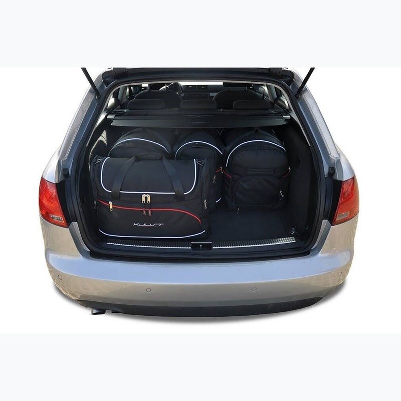 Zestaw toreb do bagażnika KJUST Audi A4 Avant 2004-2008 5 szt. czarny 19