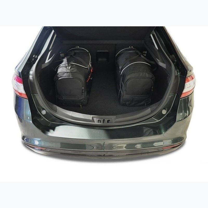 Zestaw toreb do bagażnika KJUST Ford Mondeo Liftback 2014-2021 5 szt. czarny 17