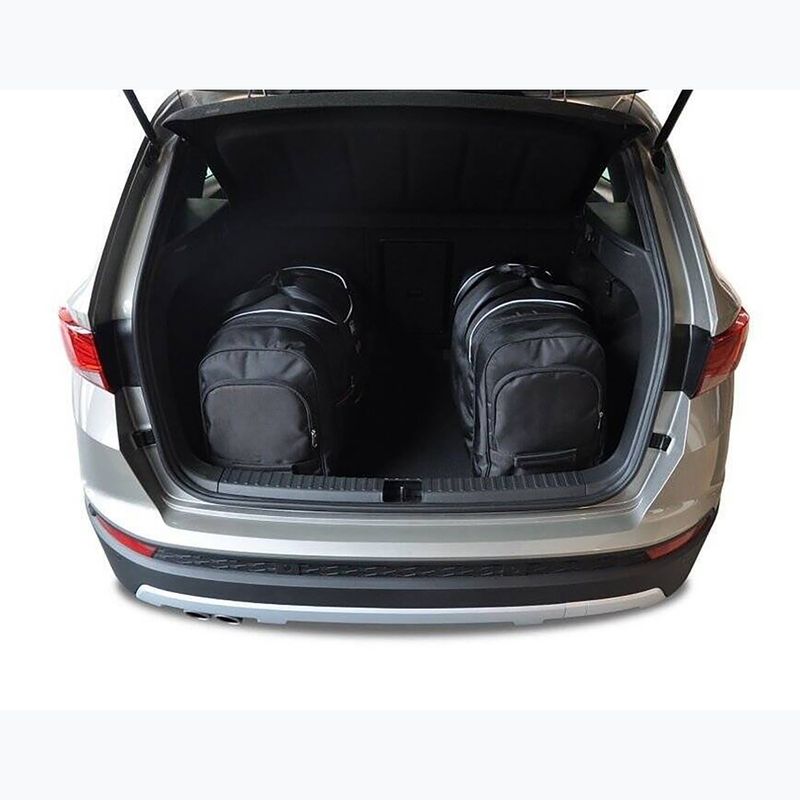 Zestaw toreb do bagażnika KJUST Seat Ateca 2016+ 4 szt. czarny 13