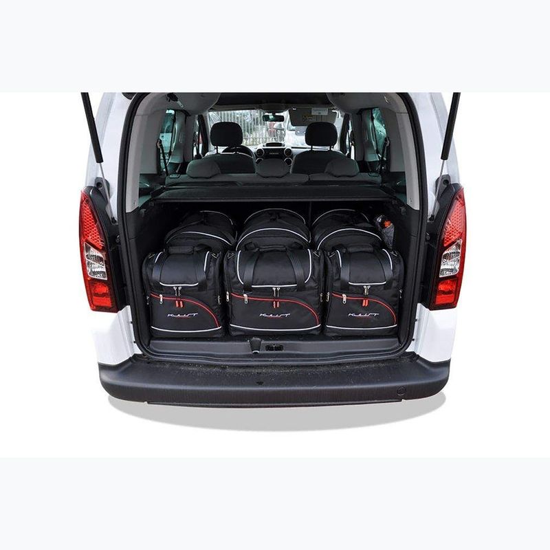 Zestaw toreb do bagażnika KJUST Citroen Berlingo 2008-2018 6 szt. czarny 14