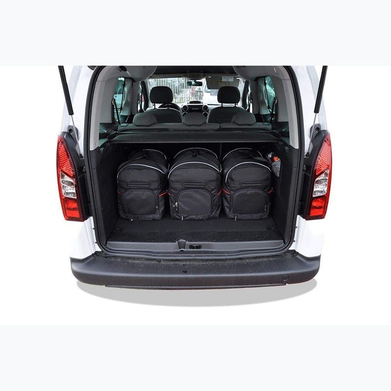 Zestaw toreb do bagażnika KJUST Citroen Berlingo 2008-2018 6 szt. czarny 17