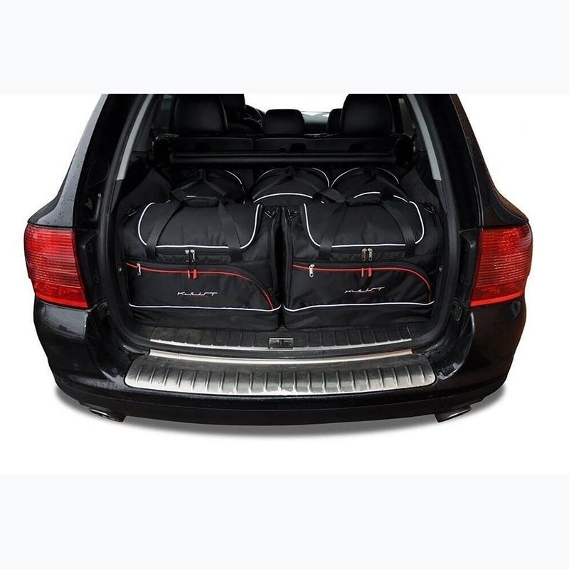Zestaw toreb do bagażnika KJUST Porsche Cayenne 2002-2010 5 szt. czarny 12