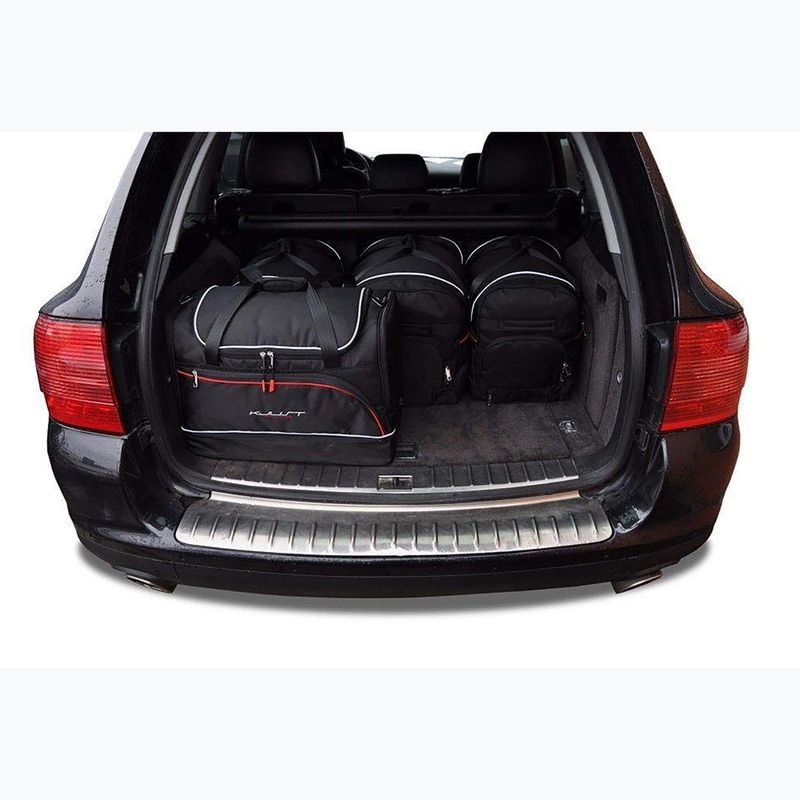Zestaw toreb do bagażnika KJUST Porsche Cayenne 2002-2010 5 szt. czarny 13