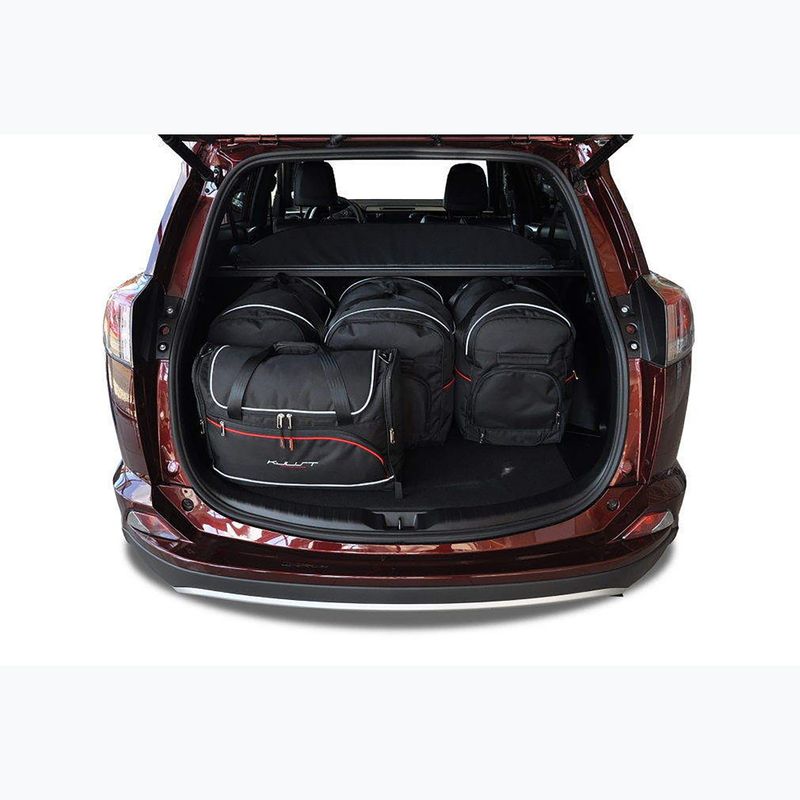 Zestaw toreb do bagażnika KJUST Toyota Rav4 2013-2018 5 szt. czarny 15