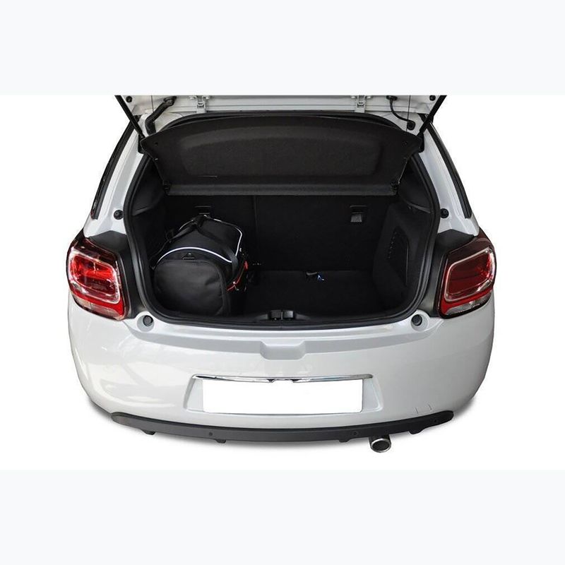 Zestaw toreb do bagażnika KJUST Citroen Ds3 Hatchback 2009-2016 3 szt. czarny 15