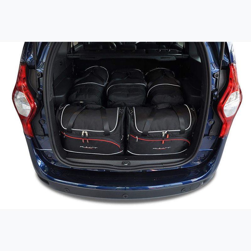 Zestaw toreb do bagażnika KJUST Dacia Lodgy 2012-2022 5 szt. czarny 14
