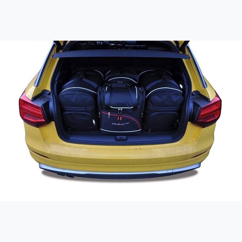 Zestaw toreb do bagażnika KJUST Audi Q2 2016+ 4 szt. czarny 16
