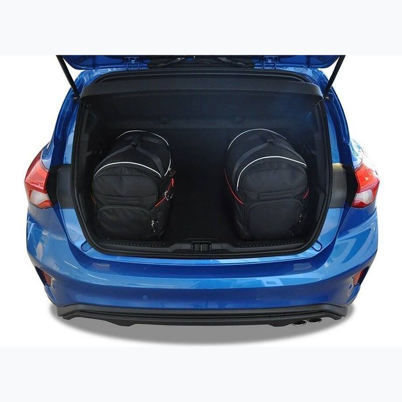 Zestaw toreb do bagażnika KJUST Ford Focus Hatchback 2018+ 4 szt. czarny 17