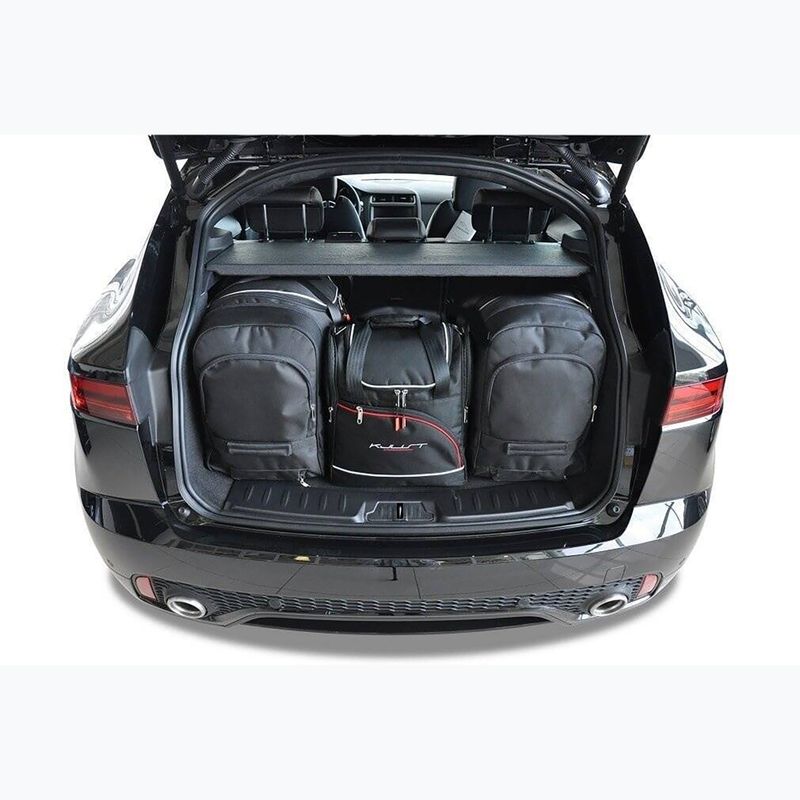 Zestaw toreb do bagażnika KJUST Jaguar E-Pace 2017+ 4 szt. czarny 16