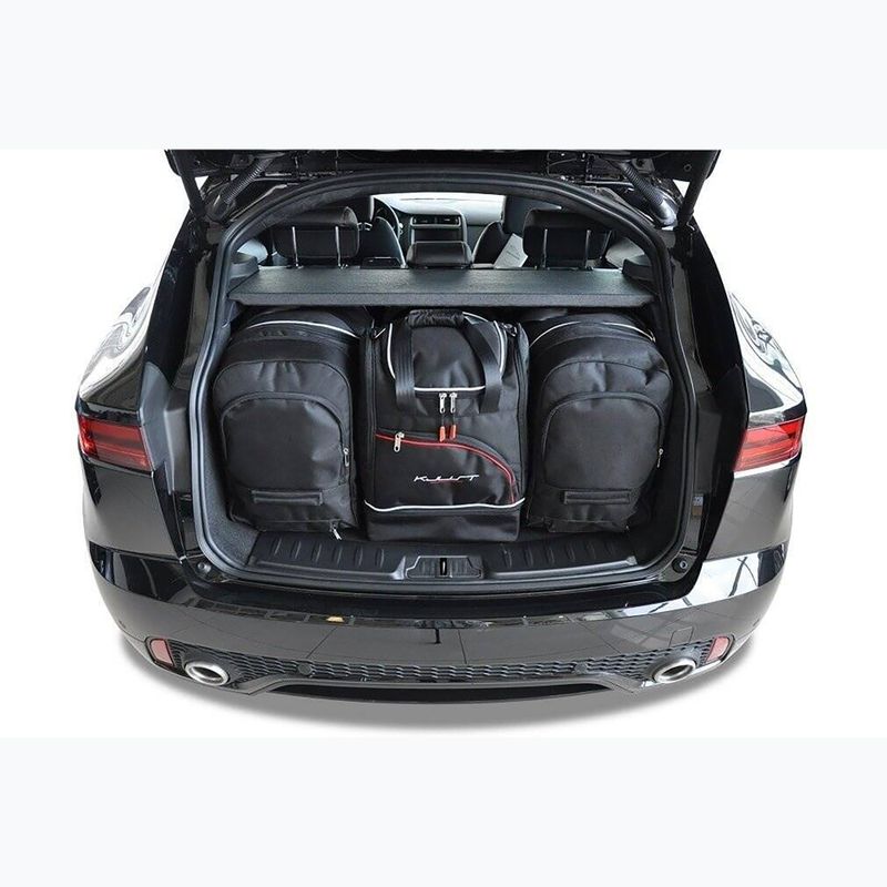 Zestaw toreb do bagażnika KJUST Jaguar E-Pace 2017+ 4 szt. czarny 13