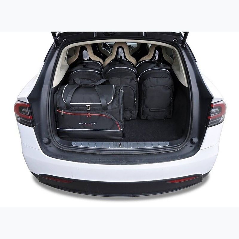 Zestaw toreb do bagażnika KJUST Tesla Model X 2016+ 7 szt. czarny 17