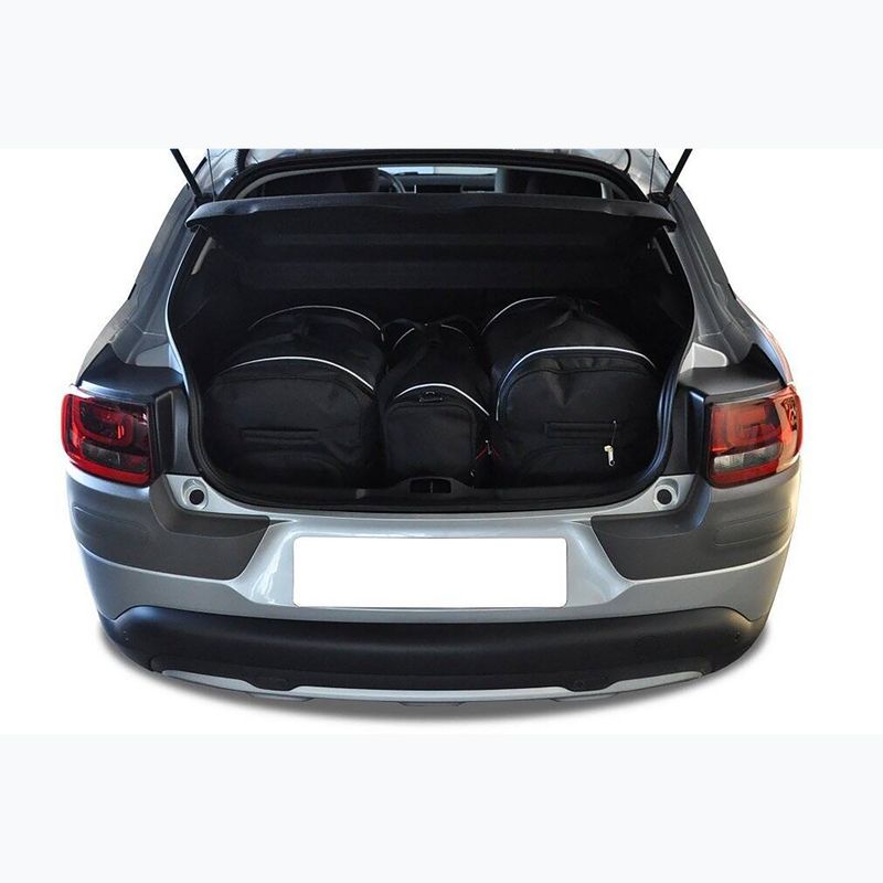 Zestaw toreb do bagażnika KJUST Citroen C4 Cactus 2014-2017 3 szt. czarny 13