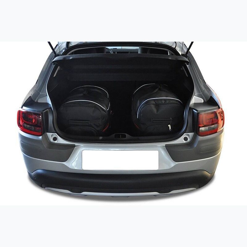 Zestaw toreb do bagażnika KJUST Citroen C4 Cactus 2014-2017 3 szt. czarny 14