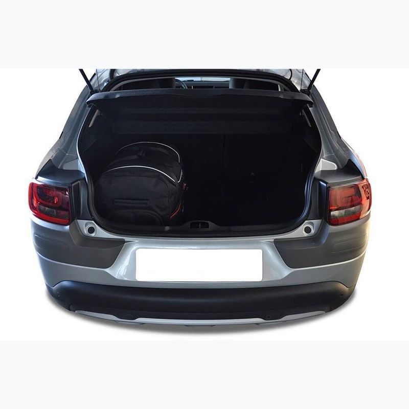 Zestaw toreb do bagażnika KJUST Citroen C4 Cactus 2014-2017 3 szt. czarny 15