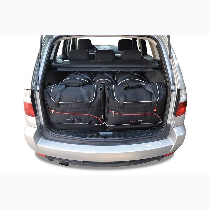 Zestaw toreb do bagażnika KJUST BMW X3 2003-2010 5 szt. czarny 12