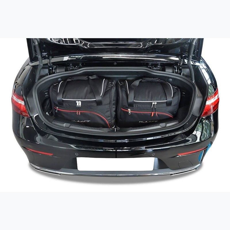 Zestaw toreb do bagażnika KJUST Mercedes-Benz E Cabrio 2017+ 4 szt. czarny 12