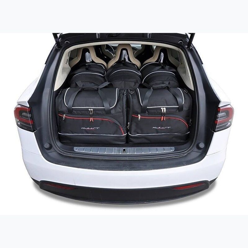 Zestaw toreb do bagażnika KJUST Tesla Model X 2016+ 5 szt. czarny 15