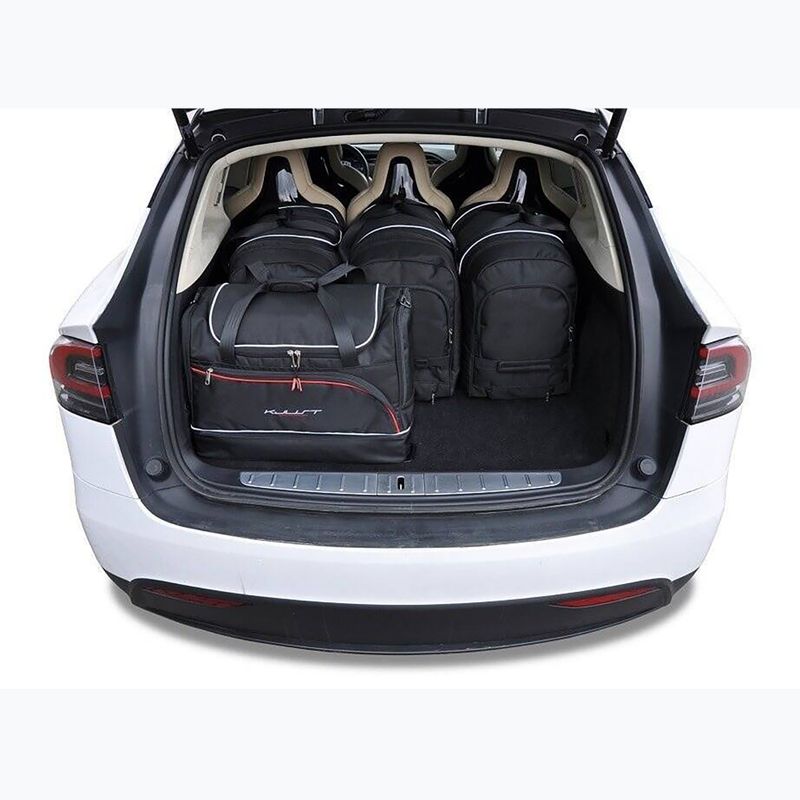 Zestaw toreb do bagażnika KJUST Tesla Model X 2016+ 5 szt. czarny 16