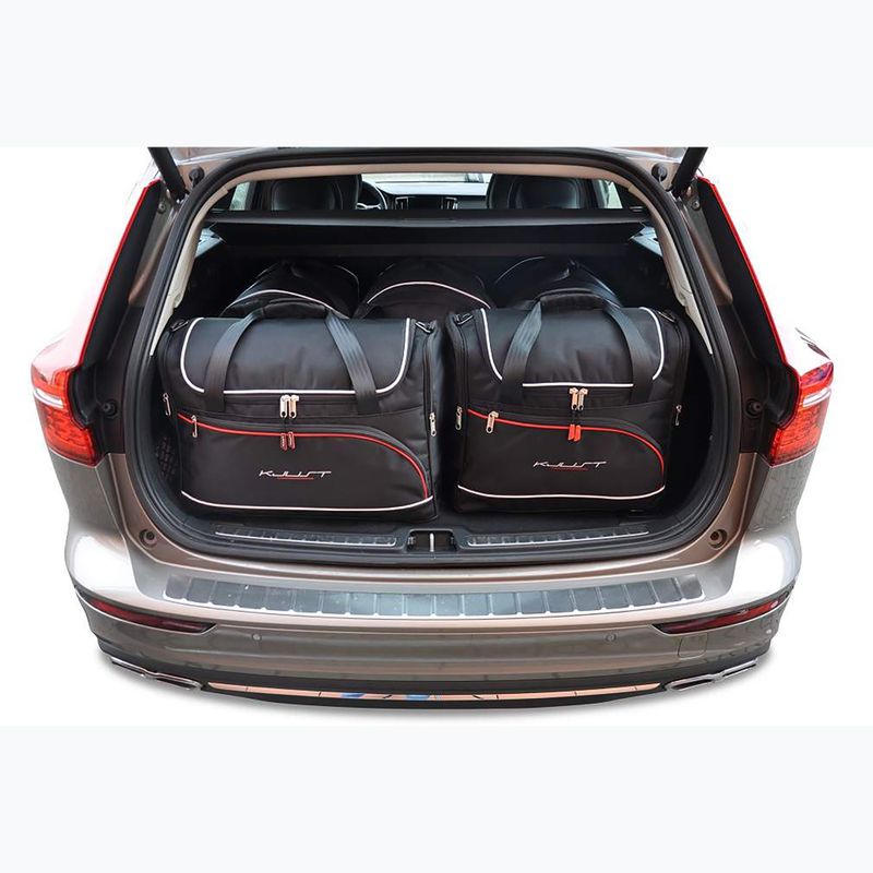 Zestaw toreb do bagażnika KJUST Volvo V60 2018+ 5 szt. czarny 14