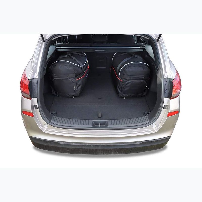 Zestaw toreb do bagażnika KJUST Hyundai I30 Wagon 2017+ 5 szt. czarny 17