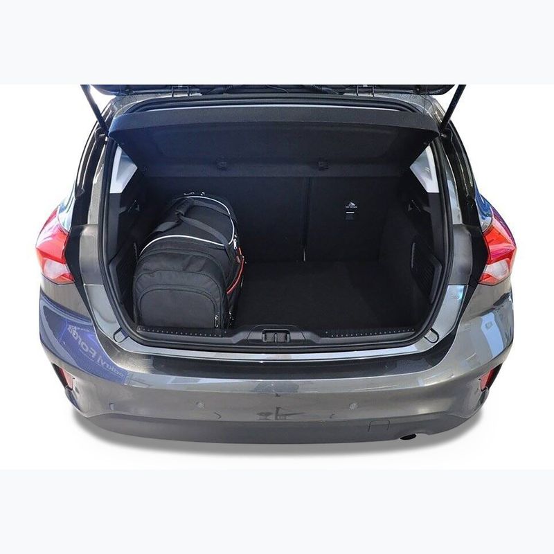 Zestaw toreb do bagażnika KJUST Ford Focus Hatchback 2018+ 4 szt. czarny 16